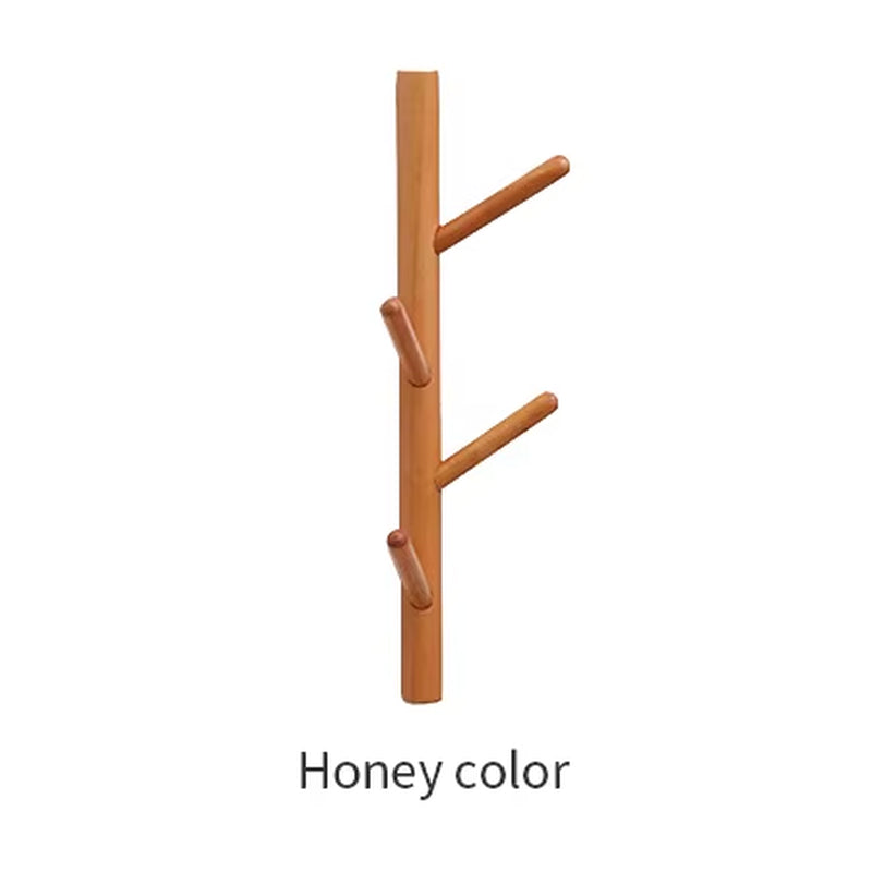 Wooden Coat Rack Nordic Creative Clothes Storage Hook Wall Hanging Hanger Home Decor Hanger Hooks Coat Hooks Rack