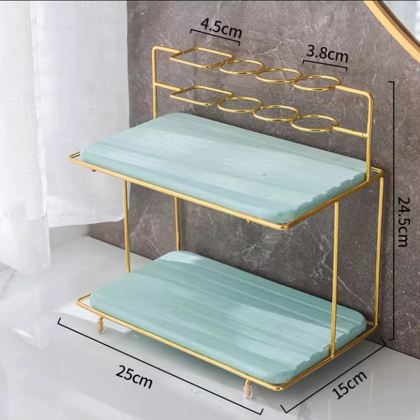 Nordic Diatomite Electric Toothbrush Holder Desktop Cosmetic Organizer Bathroom Storage Rack Accessories Makeup Brush Shelf