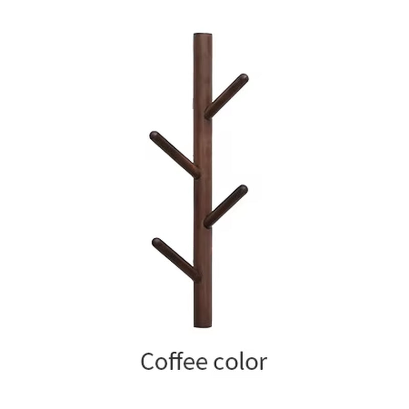 Wooden Coat Rack Nordic Creative Clothes Storage Hook Wall Hanging Hanger Home Decor Hanger Hooks Coat Hooks Rack