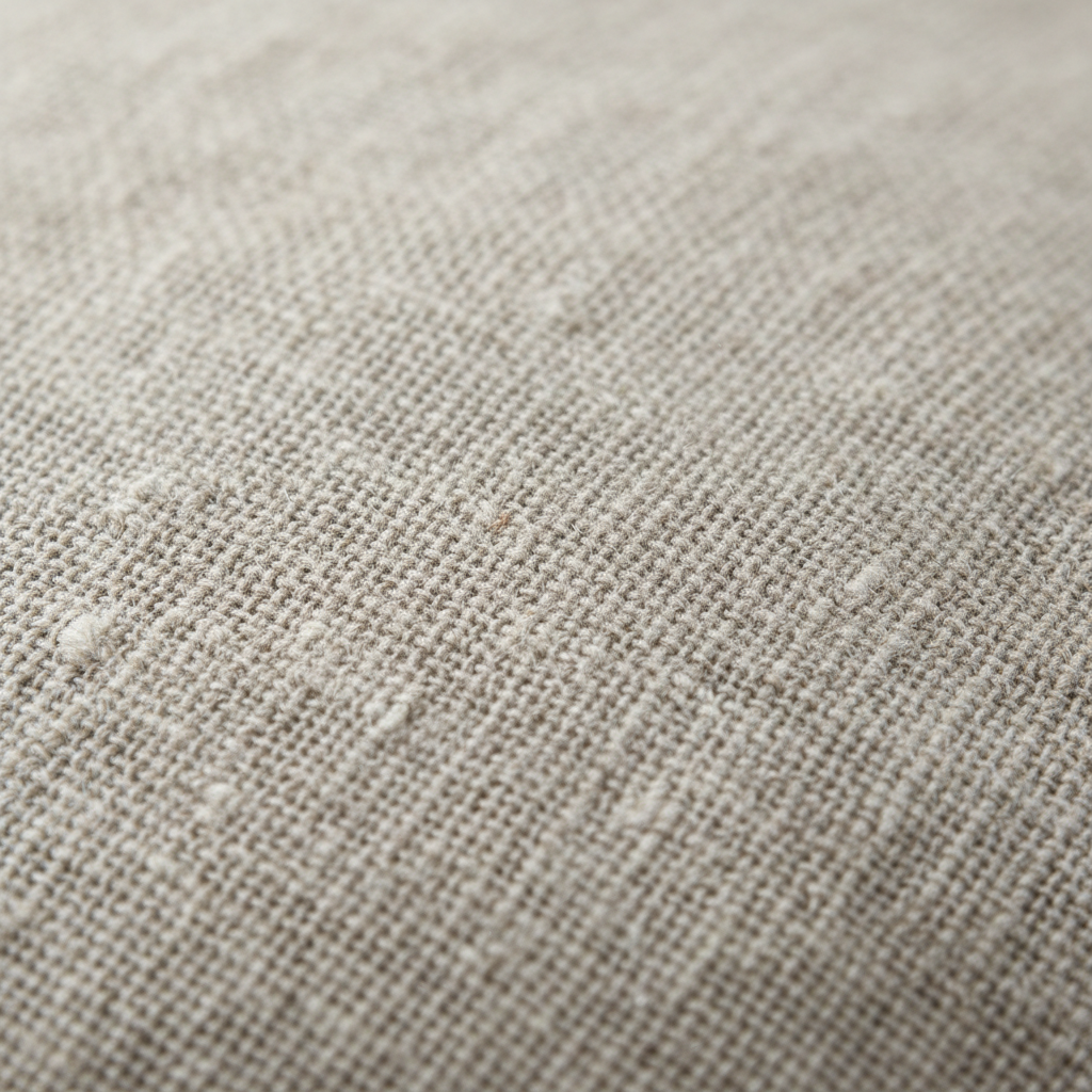 Texture lin coton housse pouf bean bag - Qualité naturelle premium